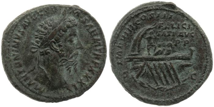 реверс RIC III Marcus Aurelius 1196