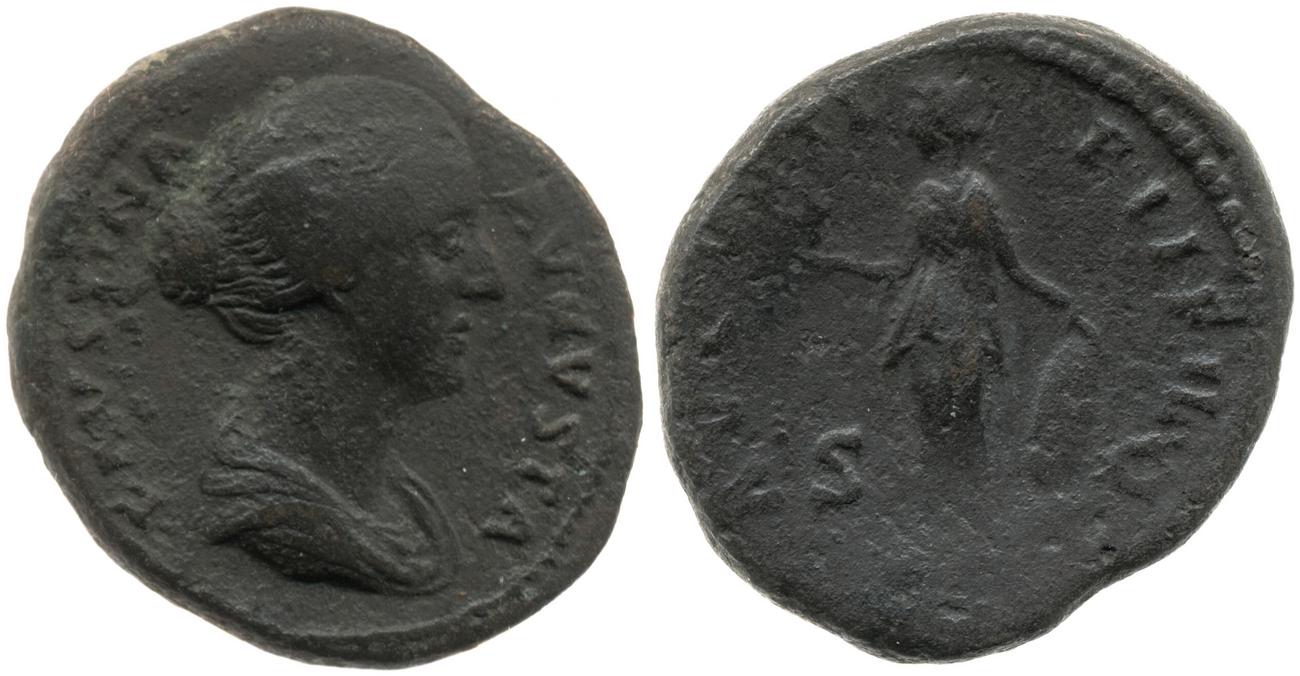 аверс RIC III Antoninus Pius 1389a