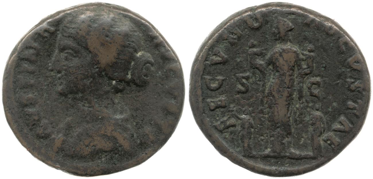 аверс RIC III Marcus Aurelius 1637