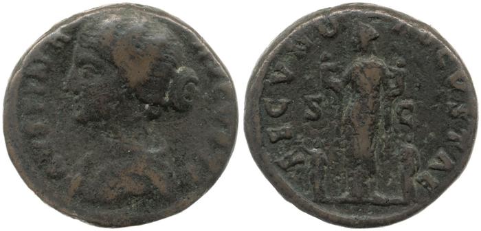 реверс RIC III Marcus Aurelius 1637