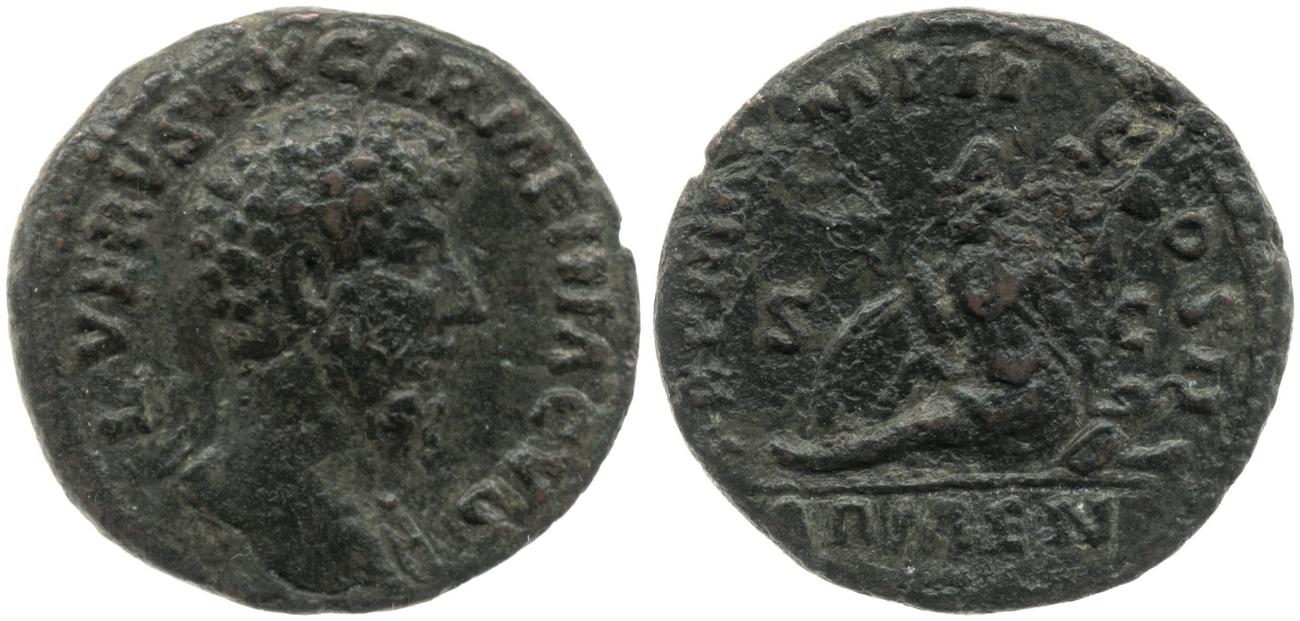 RIC III Marcus Aurelius 1364, аверс, bm