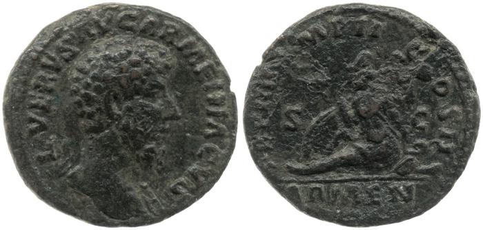 RIC III Marcus Aurelius 1364, реверс, bm