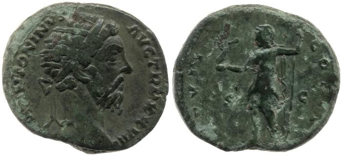 RIC III Marcus Aurelius 1117, реверс, bm