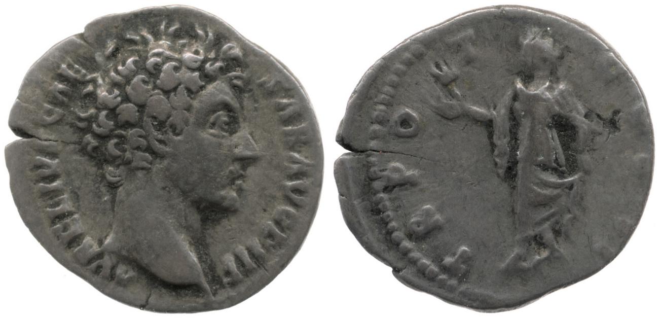 RIC III Antoninus Pius 437, аверс, bm