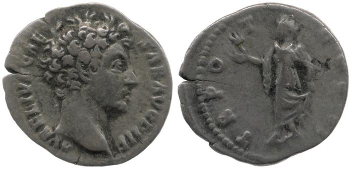 RIC III Antoninus Pius 437, реверс, bm