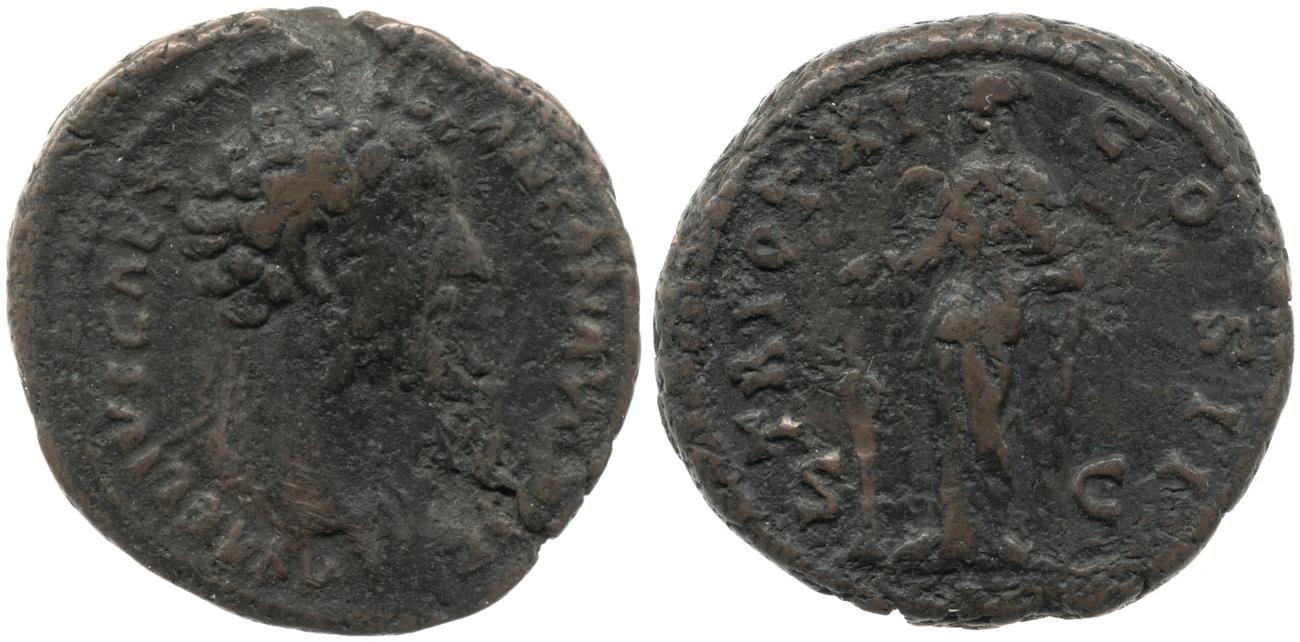 аверс RIC III Antoninus Pius 1343a