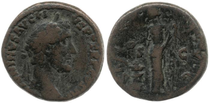 реверс RIC III Antoninus Pius 688B
