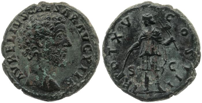 RIC III Antoninus Pius 1362, реверс, bm