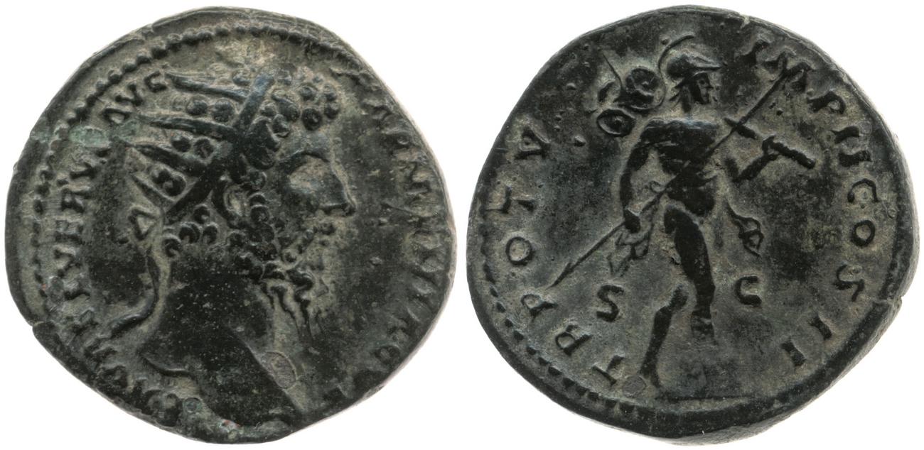 RIC III Marcus Aurelius 1422, аверс, bm