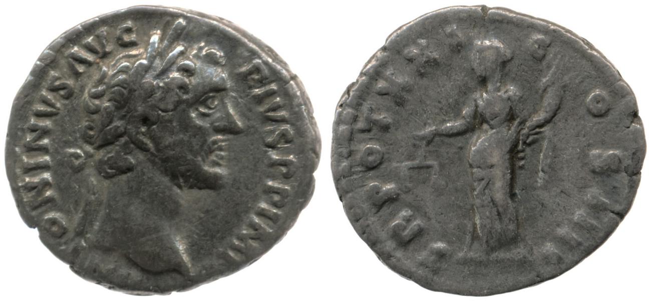 RIC III Antoninus Pius 276, аверс, bm