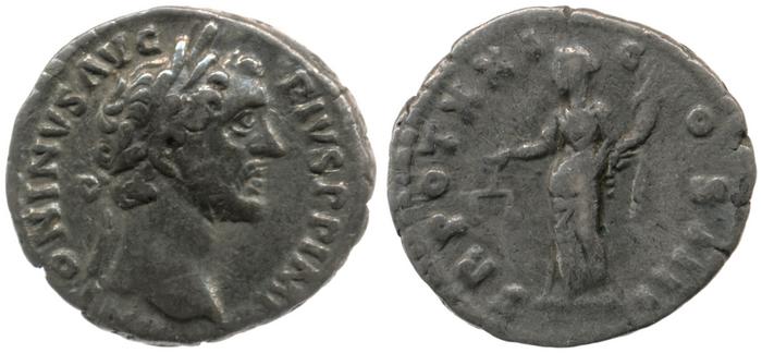 RIC III Antoninus Pius 276, реверс, bm