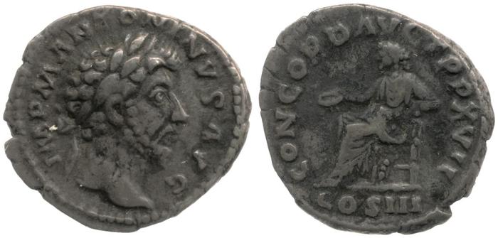 реверс RIC III Marcus Aurelius 60