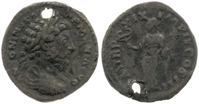 RIC III Marcus Aurelius 133, реверс, bm