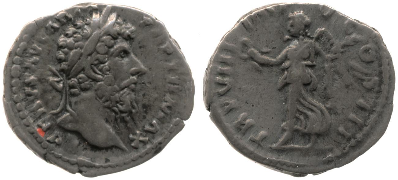 аверс RIC III Marcus Aurelius 589