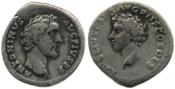RIC III Antoninus Pius 411B, реверс, bm