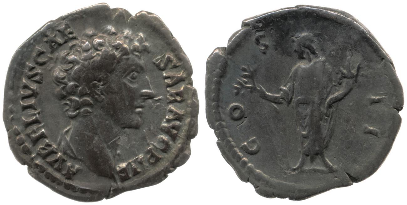 RIC III Antoninus Pius 429A, аверс, bm