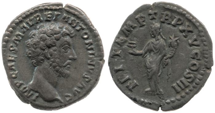 RIC III Marcus Aurelius 12, реверс, bm