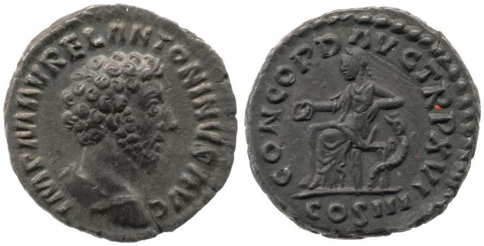 реверс RIC III Marcus Aurelius 36