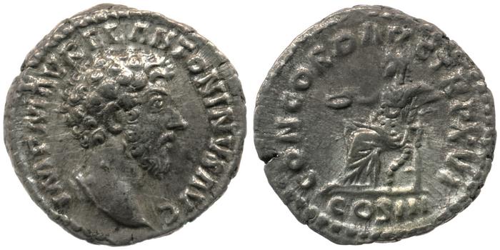 RIC III Marcus Aurelius 35, реверс, bm