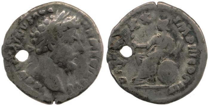 реверс RIC III Marcus Aurelius 155