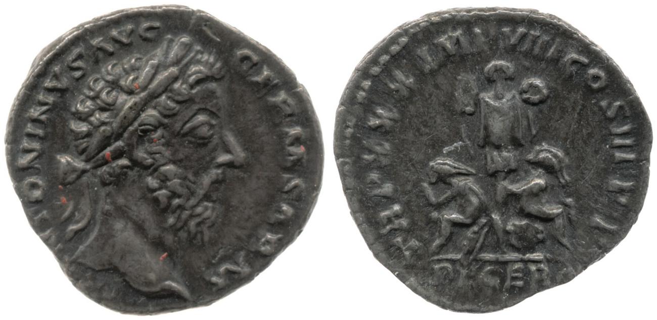 аверс RIC III Marcus Aurelius 339