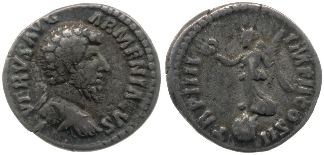 аверс RIC III Marcus Aurelius 520