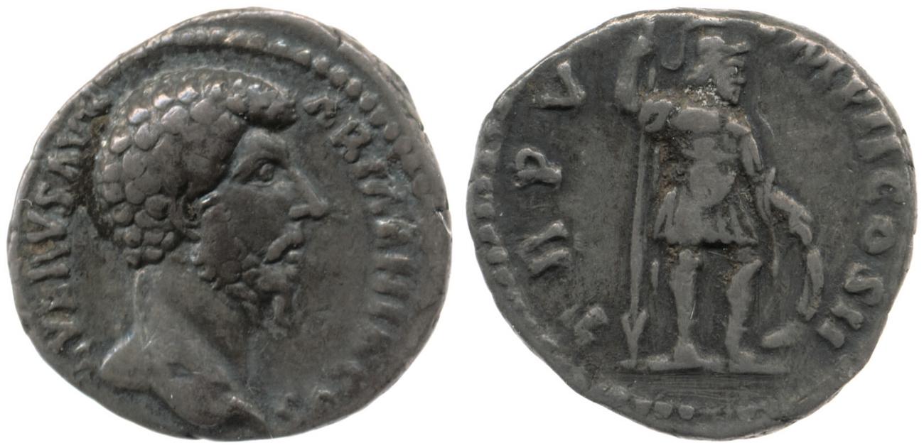 аверс RIC III Marcus Aurelius 528