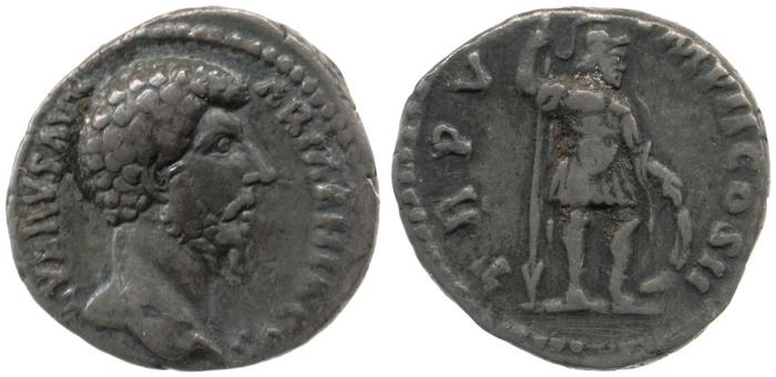 реверс RIC III Marcus Aurelius 528