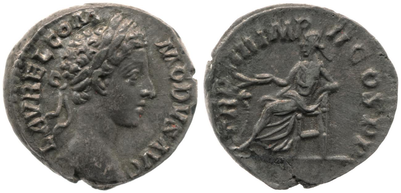 аверс RIC III Marcus Aurelius 649