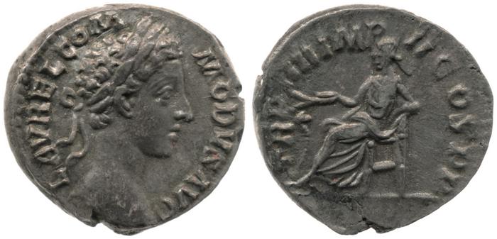 реверс RIC III Marcus Aurelius 649