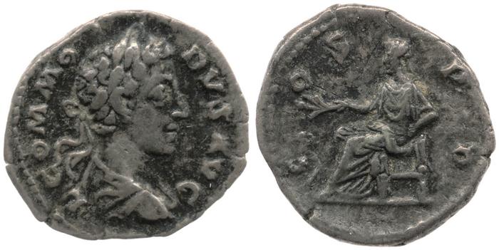 реверс RIC III Marcus Aurelius 654