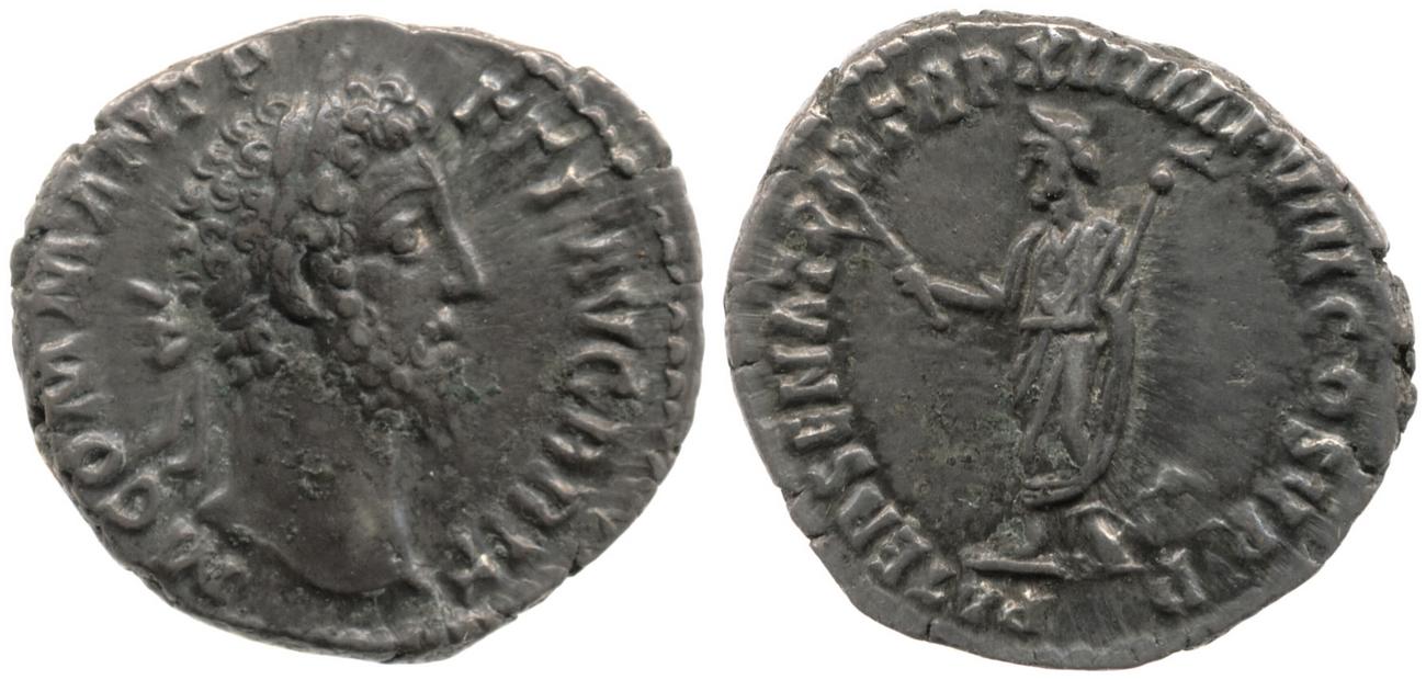 RIC III Commodus 157, аверс, bm
