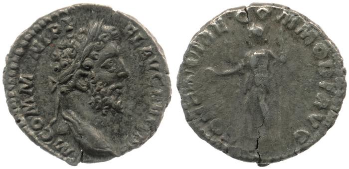 RIC III Commodus 198A, реверс, bm
