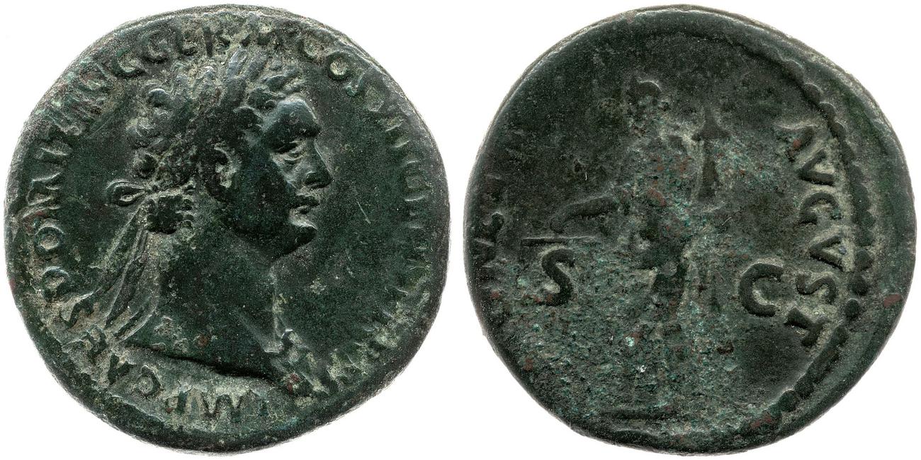 RIC II, Part 1 (second edition) Domitian 492, аверс, bm