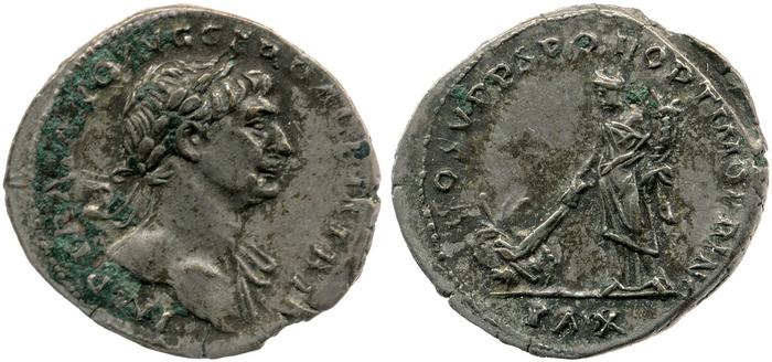 RIC II Trajan 102, реверс, bm