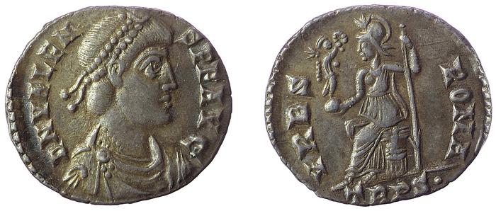 RIC IX Treveri 46A, реверс, bm