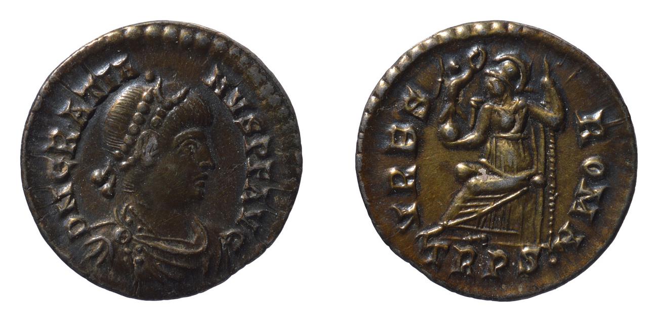 RIC IX Treveri 27F, аверс, bm