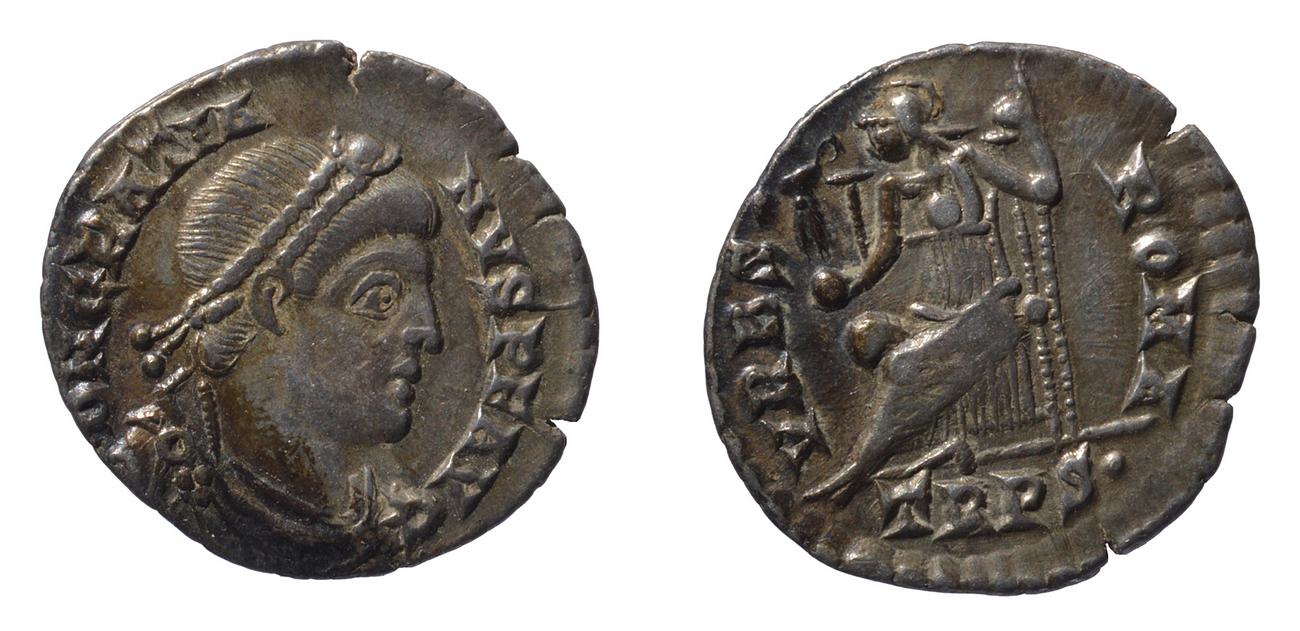 RIC IX Treveri 27F, аверс, bm