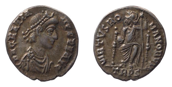 RIC IX Treveri 58A, реверс, bm