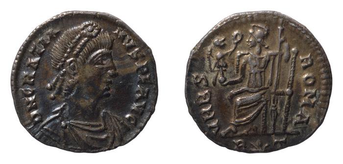 RIC IX Rome 35C, реверс, bm