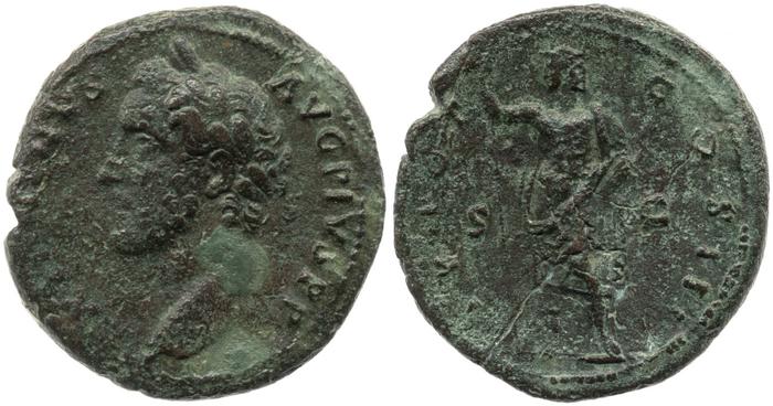 реверс RIC III Antoninus Pius 693B