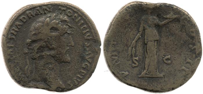 реверс RIC III Antoninus Pius 530B