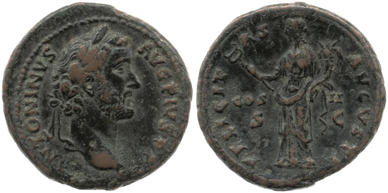 аверс RIC III Antoninus Pius 557