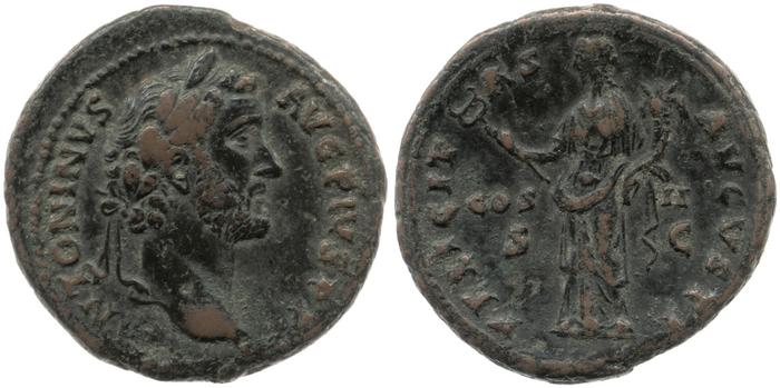 реверс RIC III Antoninus Pius 557