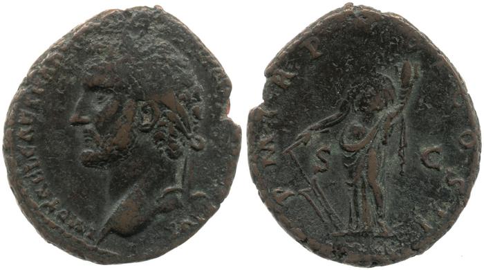 реверс RIC III Antoninus Pius 533C