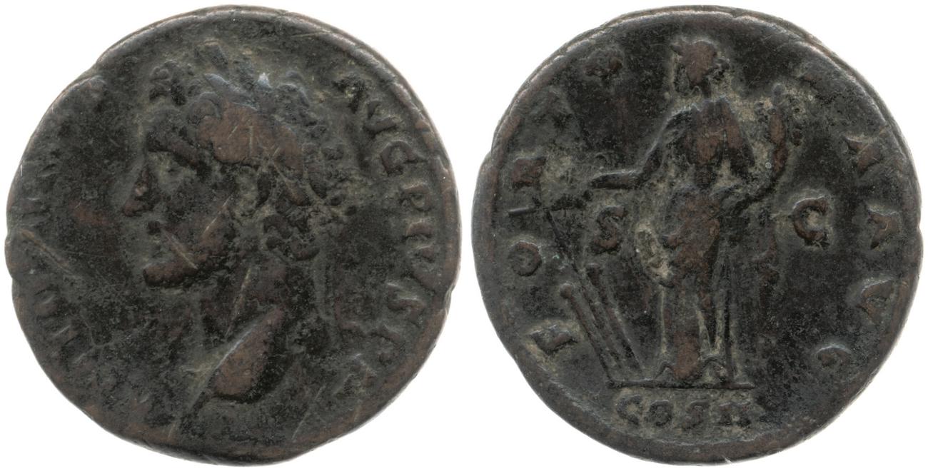аверс RIC III Antoninus Pius 558