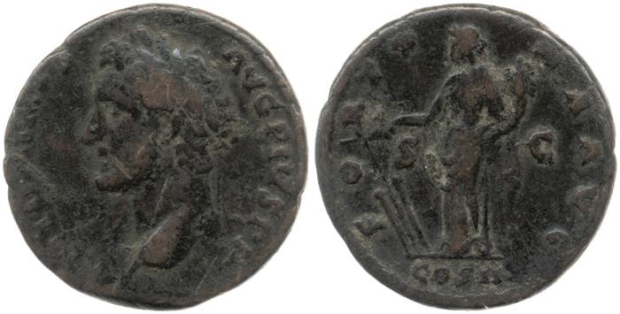 реверс RIC III Antoninus Pius 558