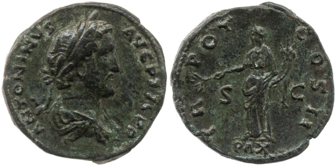 аверс RIC III Antoninus Pius 569B