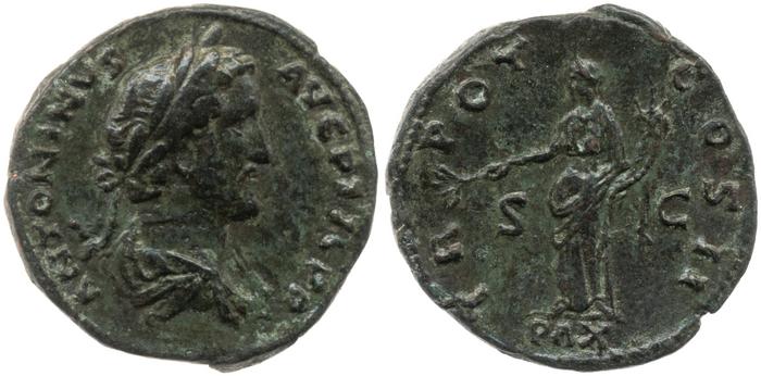 реверс RIC III Antoninus Pius 569B