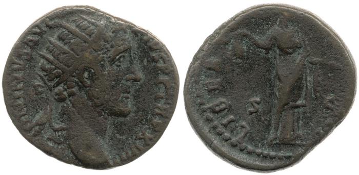 RIC III Antoninus Pius 932, реверс, bm